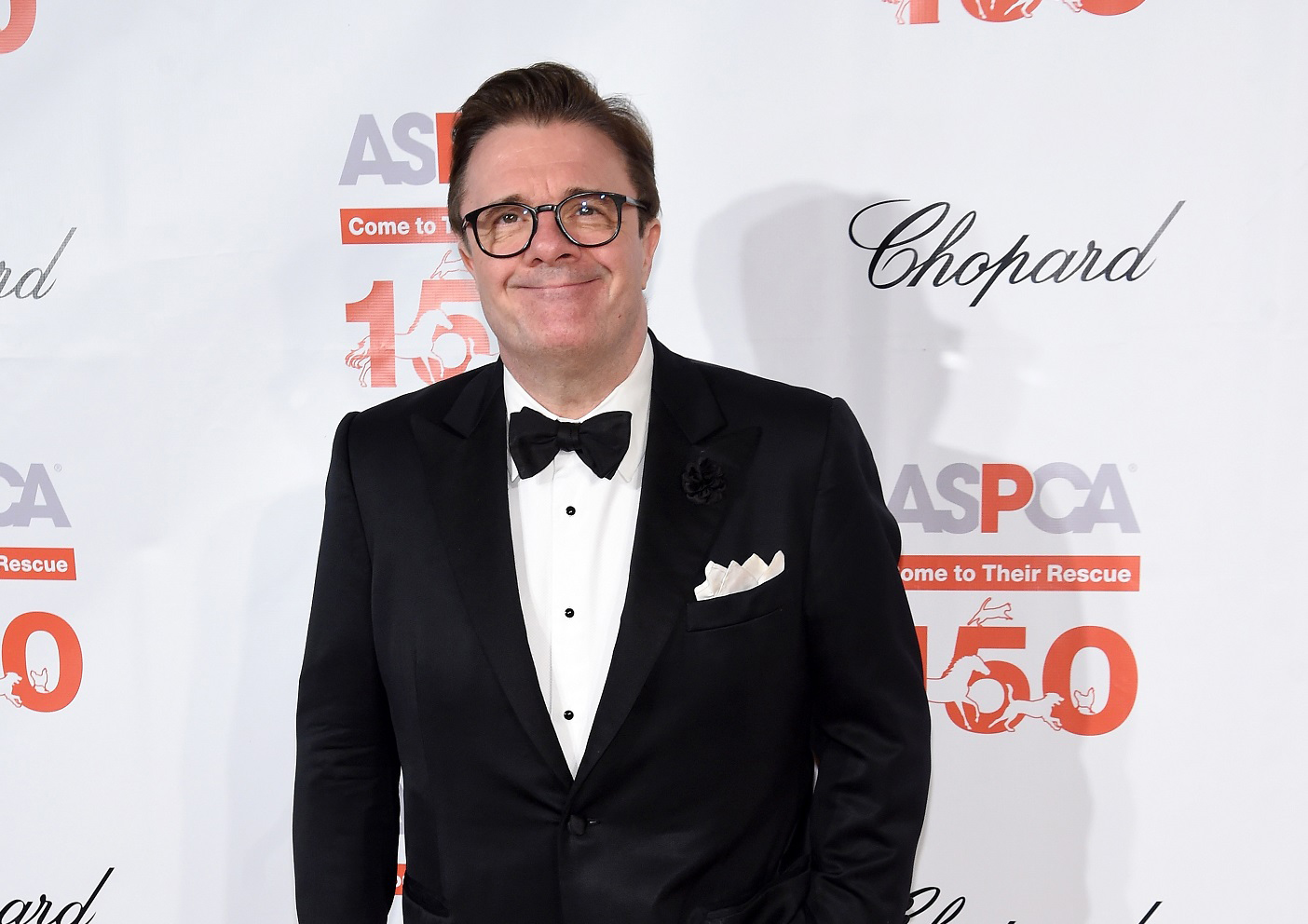 "NEW YORK, NY - APRIL 14: Actor Nathan Lane attends ASPCA 19th Annual Bergh Ball honoring Drew Barrymore, hosted by Nathan Lane wiith music by Mark Ronson at the Plaza Hotel on April 14, 2016 in New York City. (Photo by Jamie McCarthy/Getty Images for ASPCA)"