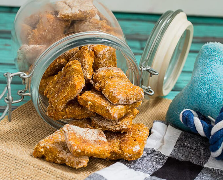 soft vegan dog treats recipe