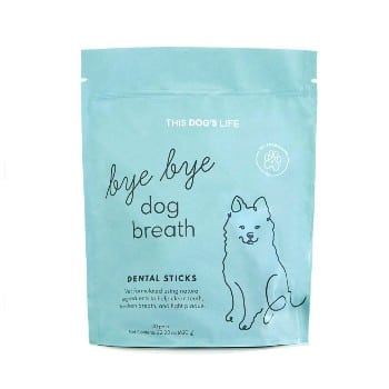 Bye Bye Dog Breath Sticks for carousel