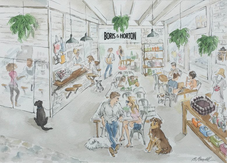 Boris and Horton: New York City’s First Dog Café Set to Open This Year