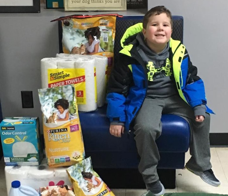 For Birthday, Boy With Cancer Asks Friends to Donate to Shelter Rather Than Buy Him Gifts