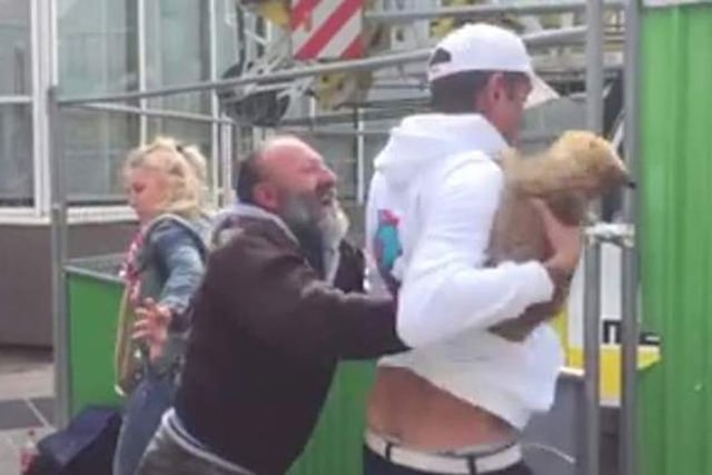 After Public Outcry, Homeless Man and His Beloved Puppy Are Reunited
