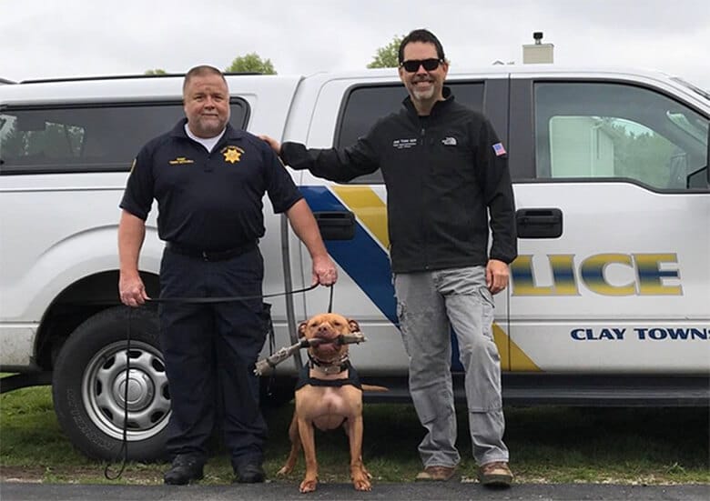 Dog on Death Row Becomes Ohio’s First Pit Bull Police Dog