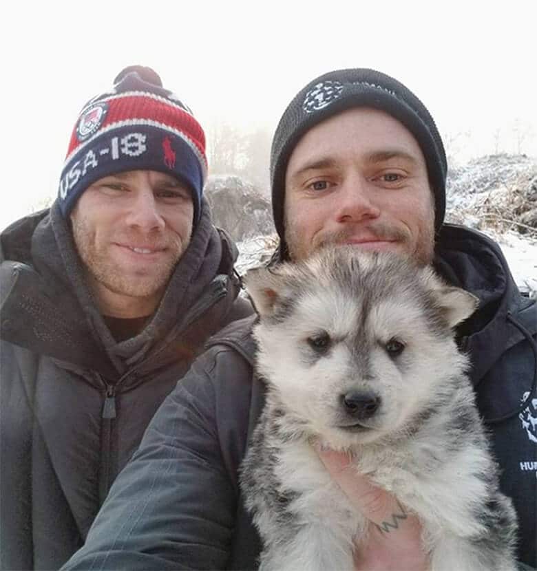 Olympian Gus Kenworthy Saves Dogs Destined for the Meat Market