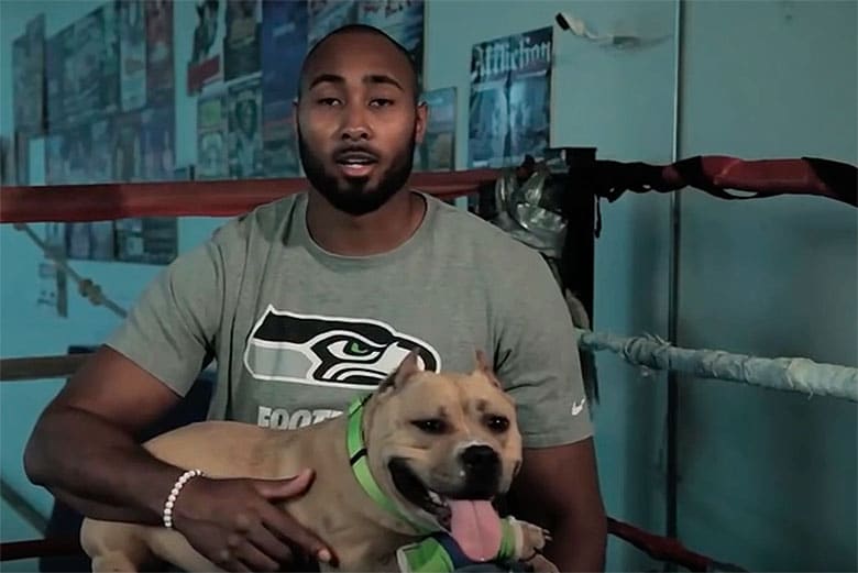 NFL Players Are Speaking Out Against Dog Fighting and Helping Get Justice for This Bait Dog