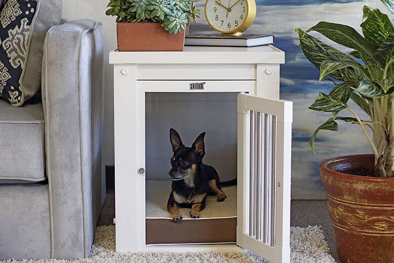 cool dog crate