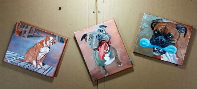 Man Takes Up Painting to Save His Cancerous Dog