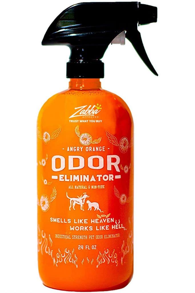 Angry Orange dog cleaner