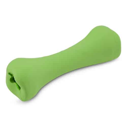 Rubber dog bone toy