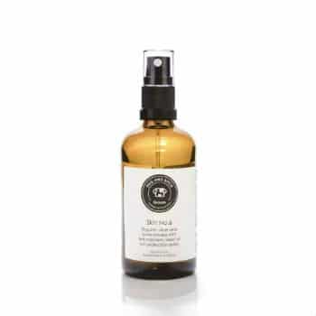 Organic Natural dog Sunscreen with red raspberry seed oil and aloe