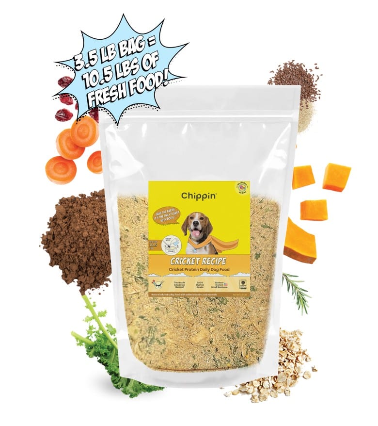 Chippin sustainable Dehydrated dog food